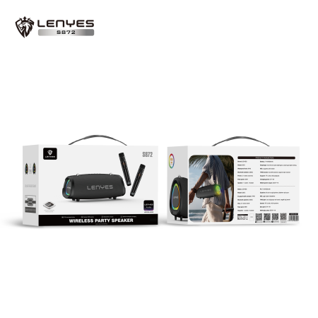LENYES S872- WIRLESS SPEAKER