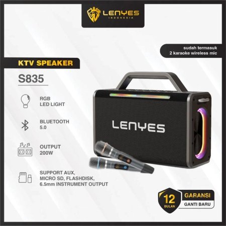 LENYES S835- WIRLESS SPEAKER