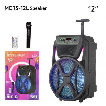 Speaker Bluetooth MD13-12L <br> <span class='text-color-warm'>سيتوفر قريباً</span>